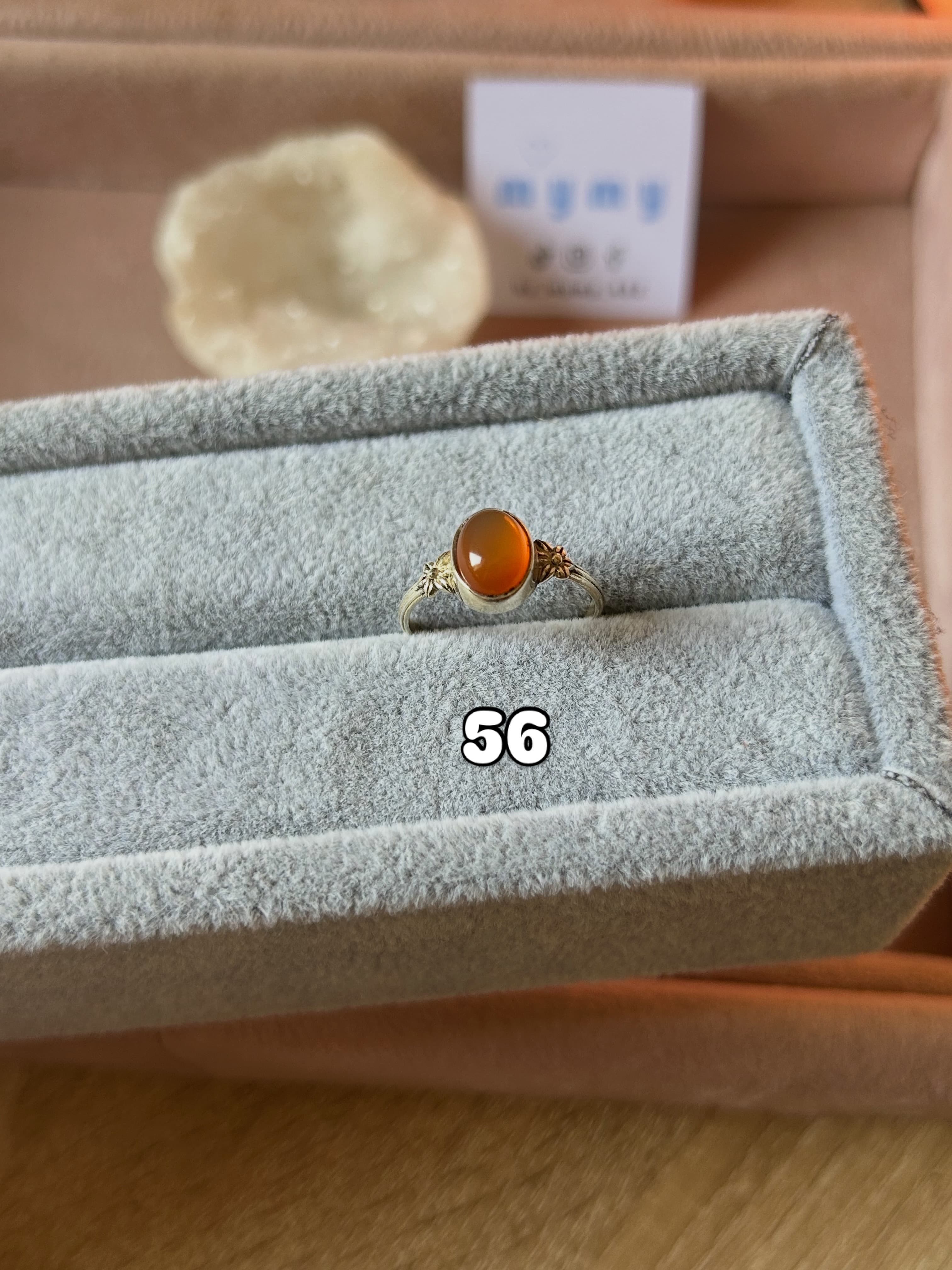 Bague cornaline 03